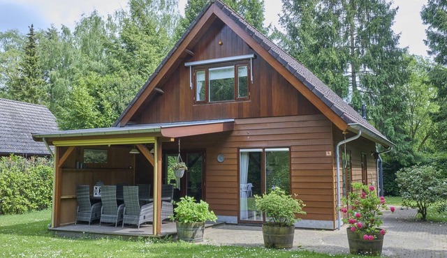 Home in a private park with a spacious garden