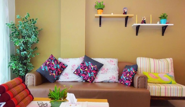 KhaoYai Treescape Retreat คอนโดบ้านชลธารเขาใหญ่ 2 ห้องนอน 2ห้องน้ำ 88ตารางเมตร ถนนธนะรัชต์