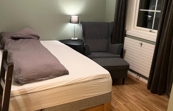 Koselig rom i rolige omgivelser