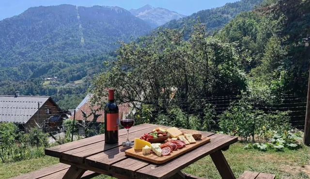 "La belle savoyarde". Comfortable gite with mountain views. Ideal for recharging your batteries.
