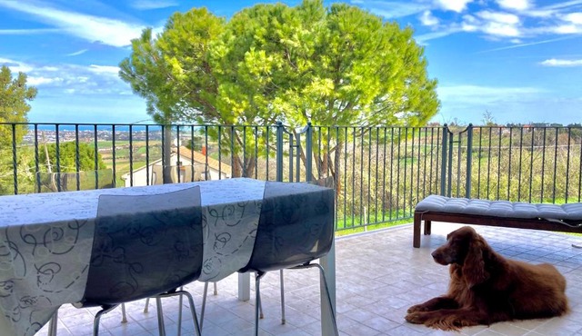La vista sul mare