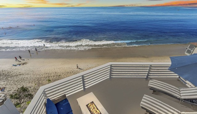 Laguna Beach Oceanfront w/AC! | St. Ann’s Beach | Private Beach Stairs to Sand!