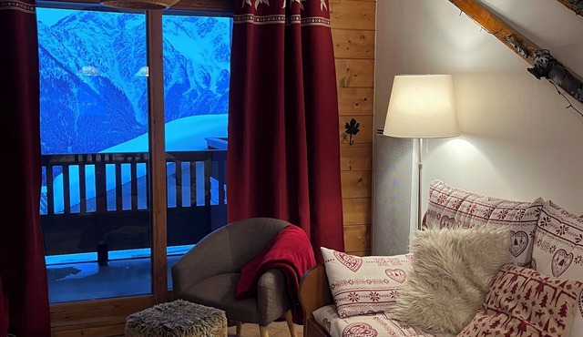 Les Saisies - cosy 50 m² family flat with swimming pool 150 m from the slopes