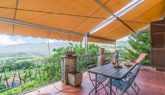 Lovely home in Carro with house a panoramic view
