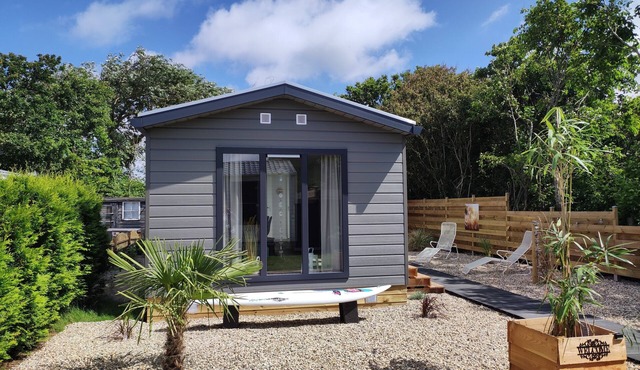 Luxury chalet "Strandperle, "on a 5 star site, by the sea
