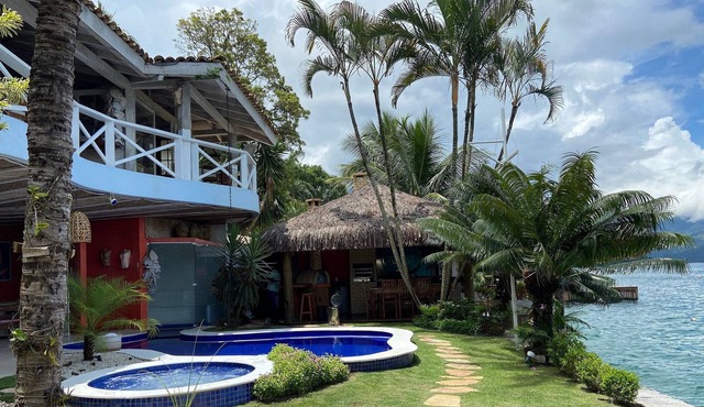 Luxury house for rent in Angra dos Reis with paradise pool - Ang37