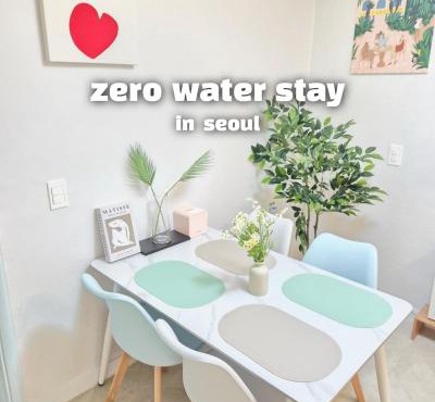 MAPO Station ZERO WATER STAY Mapo Station 7 mins Gongdeok Station 1stop YeouiNaru Han River 1stop Hongdae Sinchon Ideae 20 mins