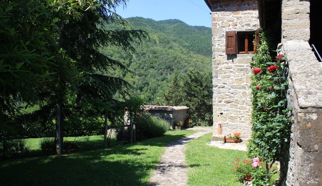 medieval watch tower and pool, near Florence, suitable for remote working
