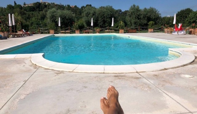 MELA VERDE apartment 4 km from the sea with swimming pool for 2+2 people