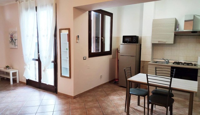 Monolocale con resede esterno privato