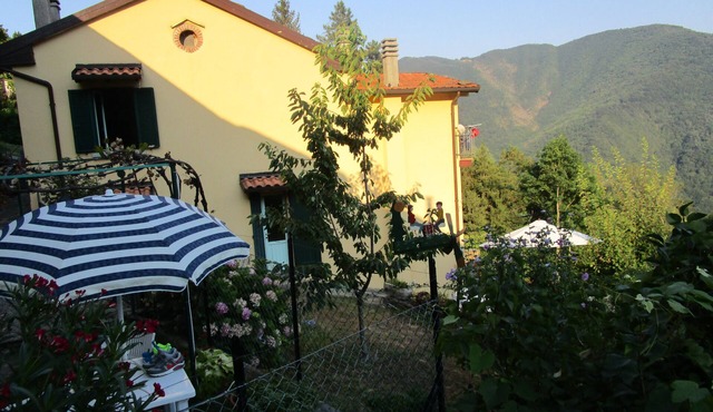 Mountain house with garden near Porretta Spa