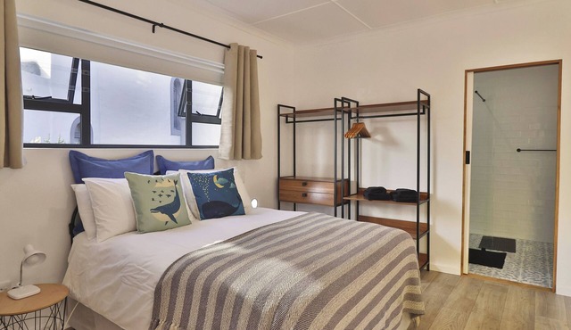 Nautical @ Salt Shore Studios, luxury mountain facing studio apartment