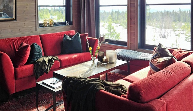 New cabin with panoramic views of Lake Osen