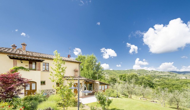 Old farmhouse surrounded by olive groves and near the village, max 5 adults, with pool