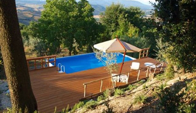on top of the Tuscan Hill