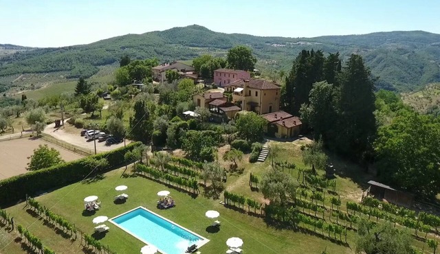 Organic farmhouse in the heart of Chianti Rufina