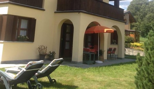 Overview villa consists of three independent apartments with private garden