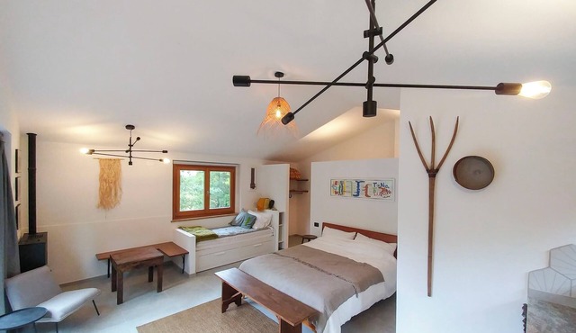 Peaceful studio in Tuscany, in the Casentino Valley