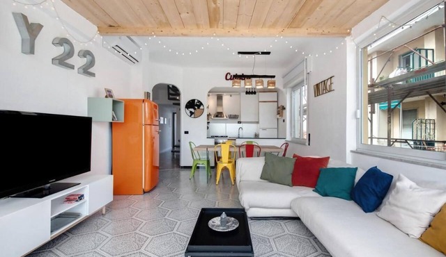 Penthouse in the center with sea view