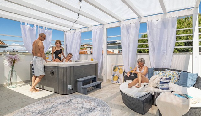 Penthouse with private Jacuzzi
