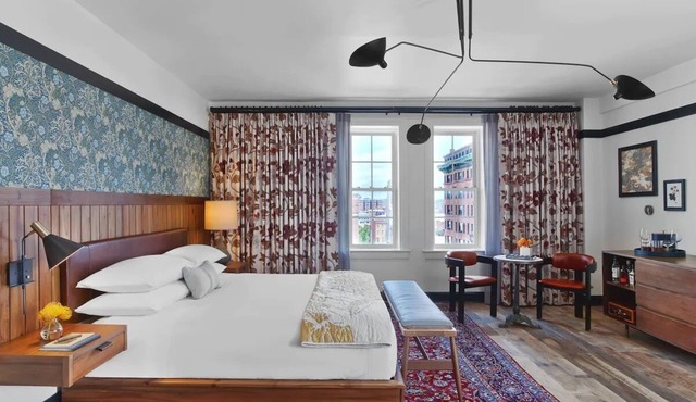 Pet-Friendly Boutique Stay in Baltimore’s Cultural District | Co-Working Spaces