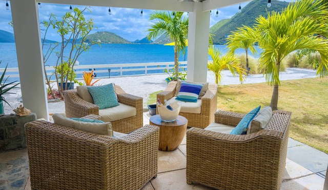 Private beachfront bliss in the heart of Tortola's West End