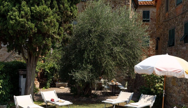 Private Villa with WIFI, A/C, private pool, TV, patio, pets allowed, panoramic view, close to Arezzo