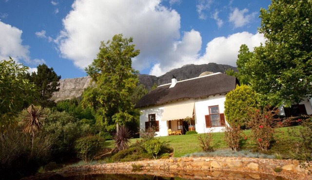 Pure indulgence on an olive farm surrounded by fynbos nature and vineyards