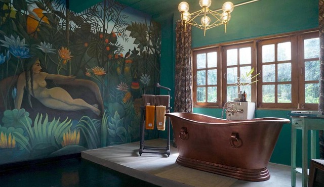 Quirky and Artistic Home with a Copper Bath