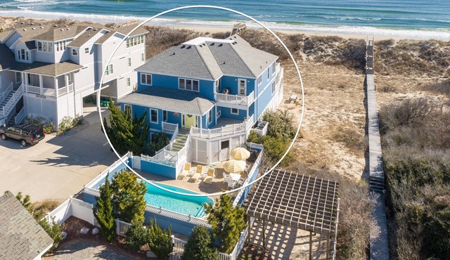 Regal Retreat: New Listing, Oceanfront, Private Pool, Hot Tub