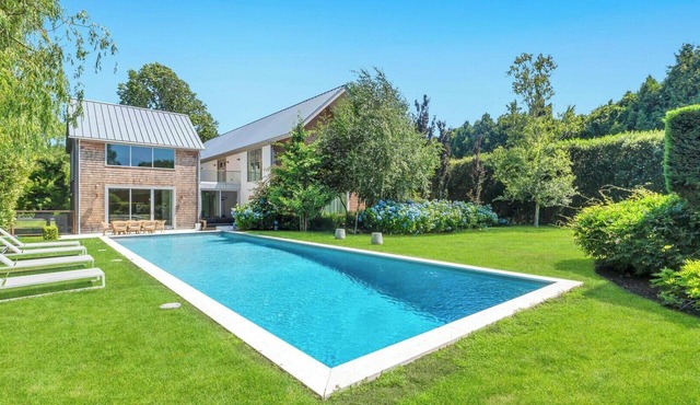 Resort-Style Water Mill Estate, Luxurious Indoor-Outdoor Living, Minutes to.
