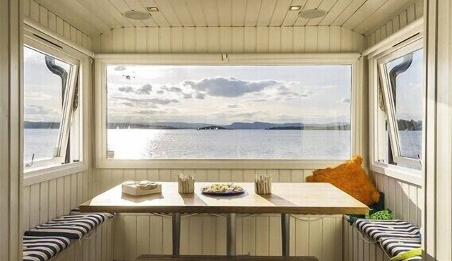 Right on the water within the city of Oslo