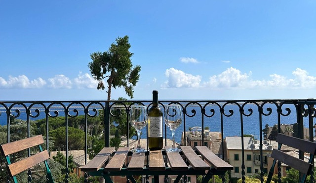 Romantic apartament with sea view in Genova Nervi