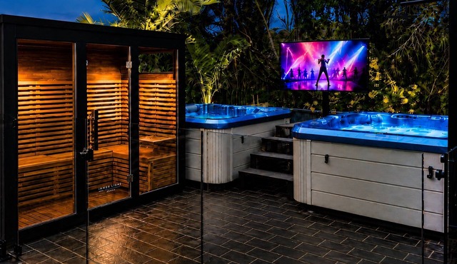 SKYES BEACH HOUSE | spas | sauna | arcade machines