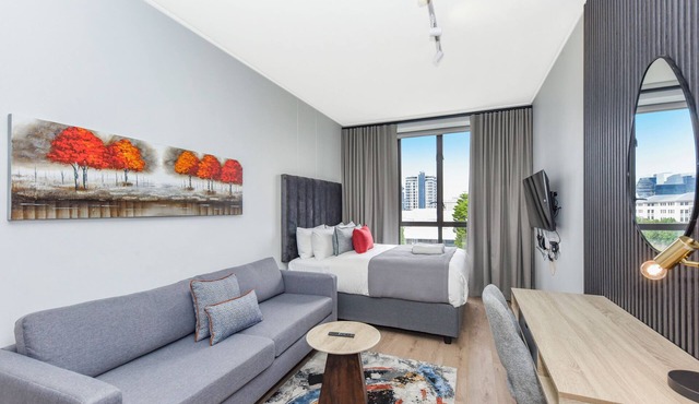 Sleek Luxury Studio at One Rosebank
