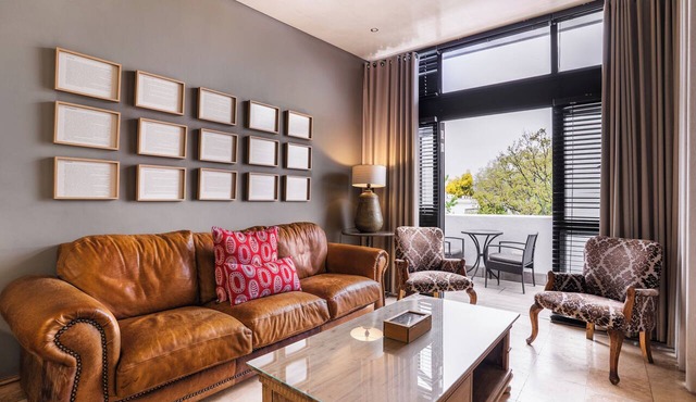 Soak in the Stellenbosch vibe from your own apartment with private balcony