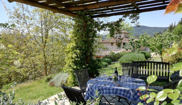 Spacious home on beautiful Tuscan vineyard. Near Florence.