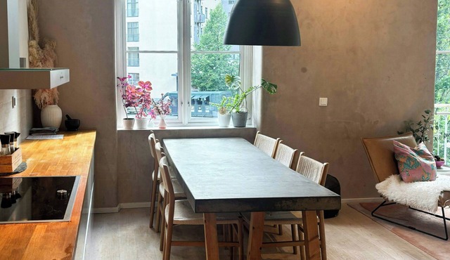 Spacious townhouse in St. Hanshaugen with garden
