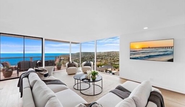 Spectacular ocean view home, recently remodeled in the heart of Laguna Beach.