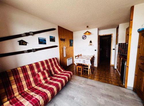 Studio cabine aux Saisies, plein sud, animaux admis - FR-1-293-169
