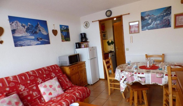 Studio cabine Les Saisies 4 pers, proche pistes - FR-1-594-153