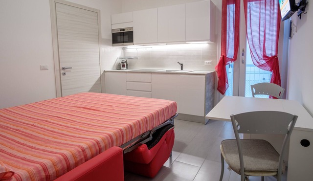 Studio on the beach in San mauro Mare