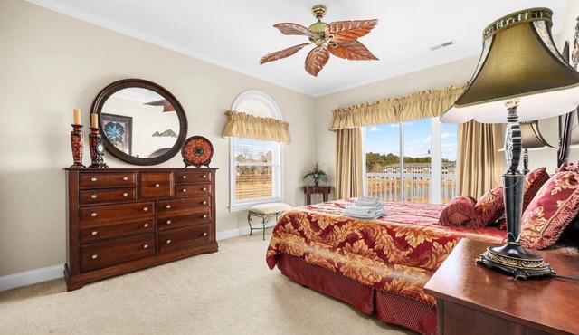 Stunning 3 BR Condo with Immaculate Waterway Views- Carolina Yacht Landing X-13