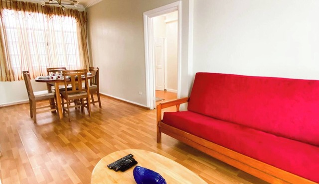 Stylish 1-Bed Opposite Queen’s Park Savannah