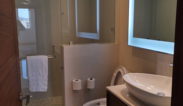 Stylish family-size condo at resort