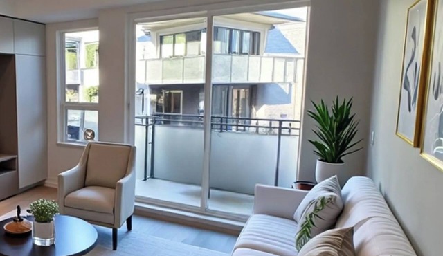 Stylish New 1BR Condo | Balcony, Rooftop