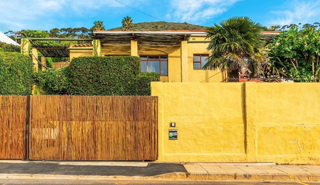 Sun, Sea & a Wood-Fired Hot Tub in a Downtown Mediterranean Villa