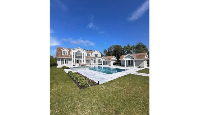 Sundrenched Hamptons Estate with Resort Amenities