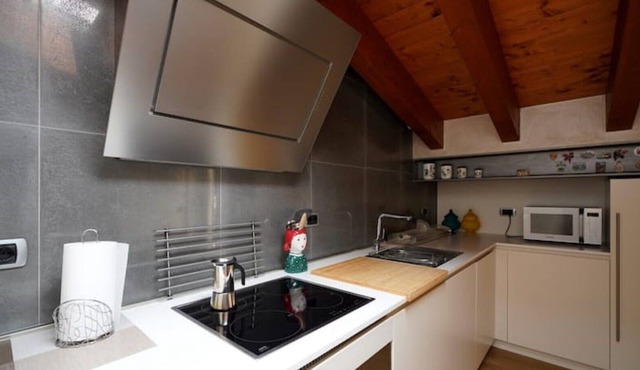 Superb attic equipped with all comforts!