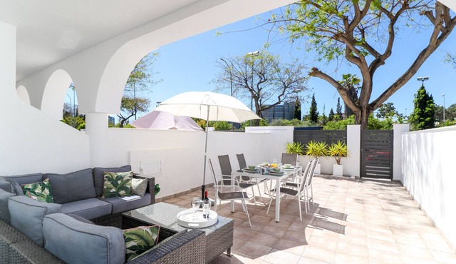 Superb townhouse with big sunny terrace